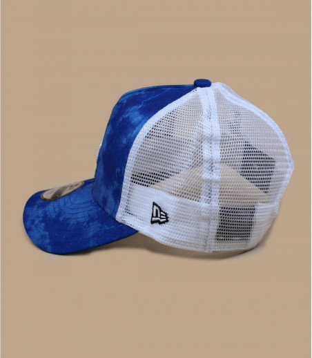 trucker LA bleu tie dye